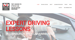 Desktop Screenshot of drivinglessonsedinburgh.info